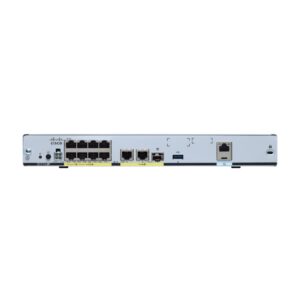 Cisco C1111-8P (C1111 8P) ISR 1100 Series Integrated Services Router, 8 Ports Dual GE WAN Ethernet Router