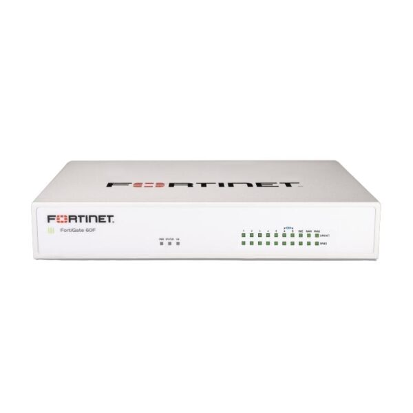Firewall Fortinet FortiGate 60F (FG-60F-BDL-950-12), Thiết bị tường lửa cho văn phòng, doanh nghiệp 25 người dùng