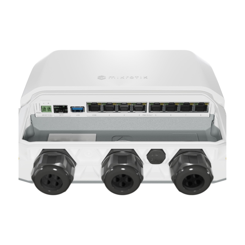 Bộ định tuyến ngoài trời MikroTik RB5009UPr+S+OUT